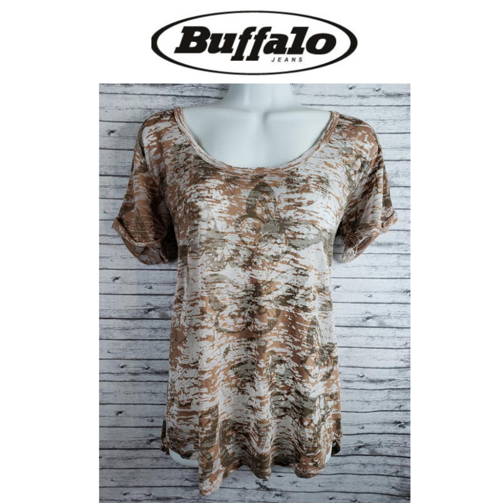 Buffalo Burnout Short Sleeve Shirt